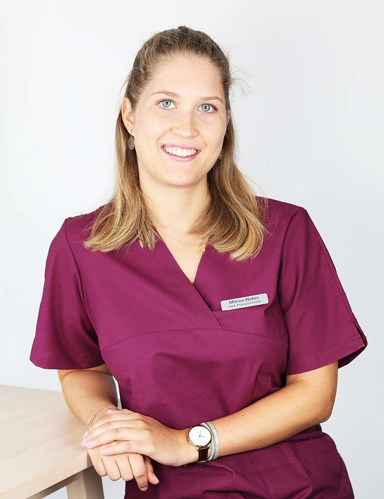 Milena Weber / Medizinische Praxis-Assistentin (MPA) / Kinderarztpraxis kinderärzte am werk / Rheinfelden - Aargau